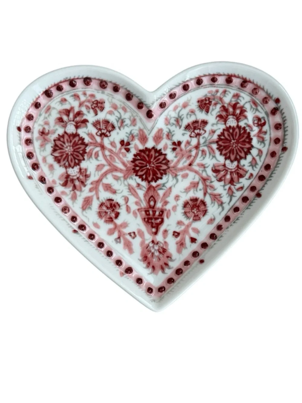 Plate Wall Idea! Pottery Barn Heart Trinket Dish